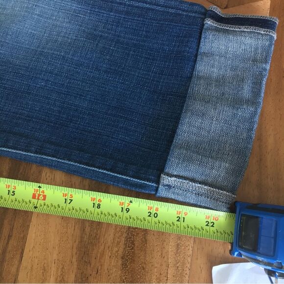 Citizens of Humanity Jeans Dani Cropped Straight Cuffed Women's Size 32 - Picture 7 of 10